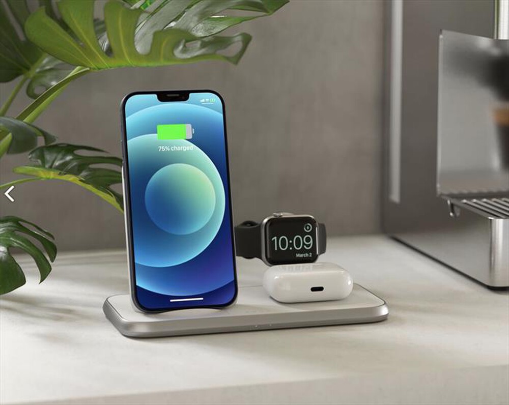 "ZENS - 4IN1 STAND WIRELESS CHARGER 45W-White"