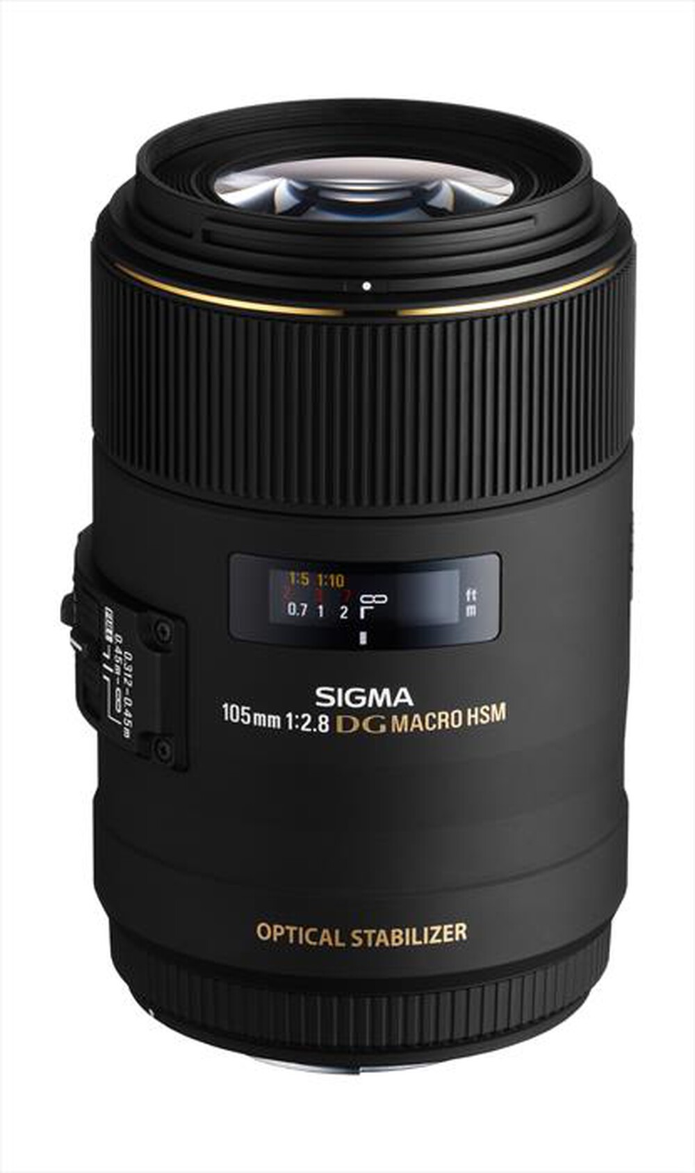 "SIGMA - Obiettivo 105mm-F/2.8 MACRO EX DG OS HSM NIKON-NERO"