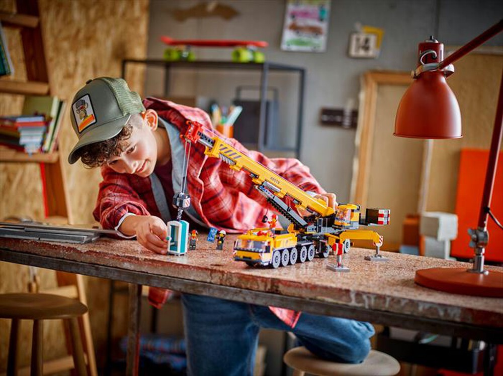 Immagine del prodotto LEGO - CITY BIG VEHICLES Gru da cantiere gialla 60409