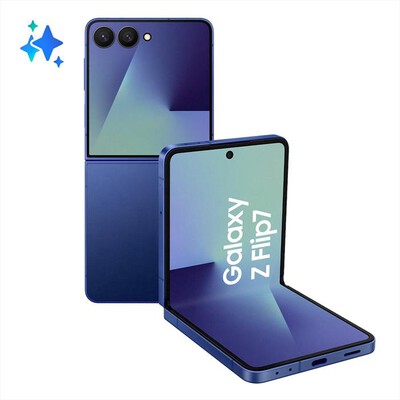 SAMSUNG - Galaxy Z Flip7 12+512GB-Blue Shadow