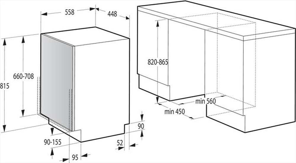 "HISENSE - Lavastoviglie HV520E40UK Classe E 11 coperti"