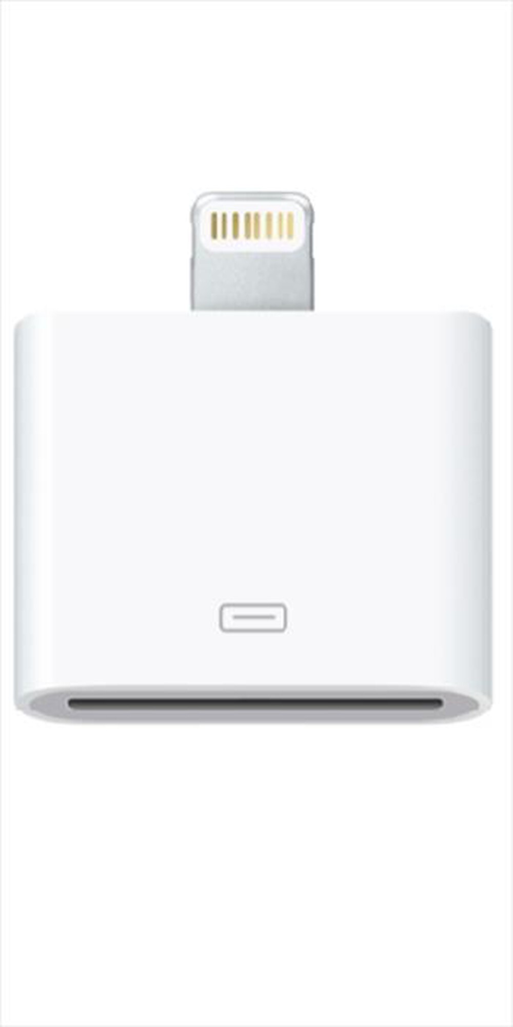Immagine del prodotto APPLE - Lightning to 30-pin Adapter MD823ZM/A-Bianco