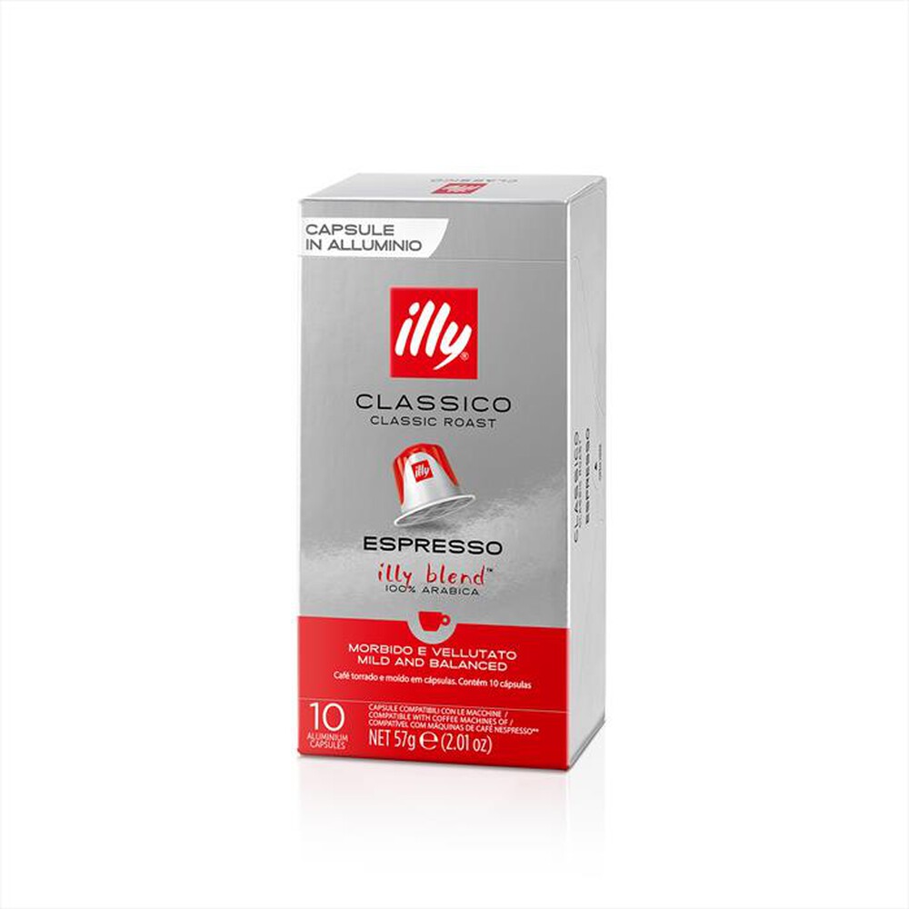 "ILLY - 10 CAPSULE COMPATIBILI NESPRESSO CLASSICO"