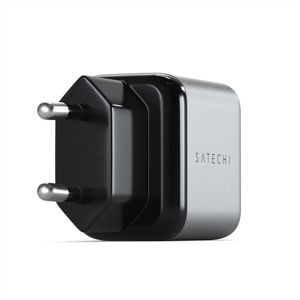"SATECHI - CARICABATTERIE DA MURO USB-C GAN 30W-grigio"