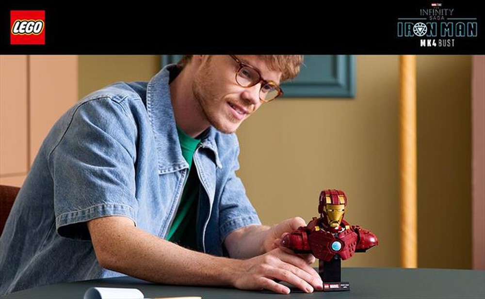 "LEGO - MARVEL Busto di Iron Man MK4 - 76327"