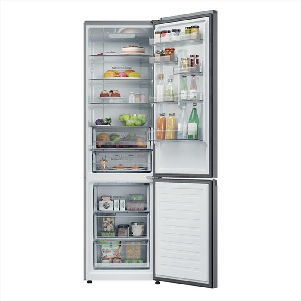 Immagine del prodotto HAIER - Frigorifero combinato HDPR1620ANPK Classe A 409lt-Acciaio inox