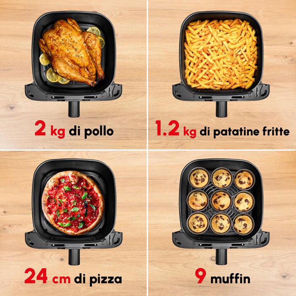 "MOULINEX - Friggitrice ad aria EZ855HF0-Nero"