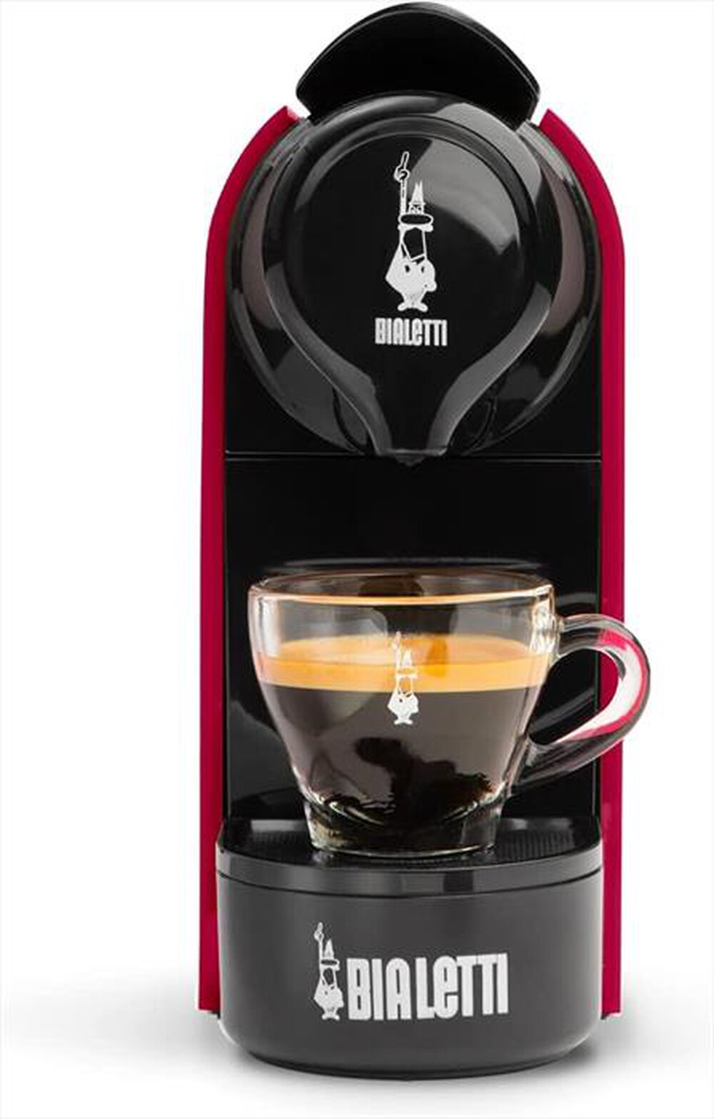 "BIALETTI - Macchina caffè a capsule 098150516-Rosso"