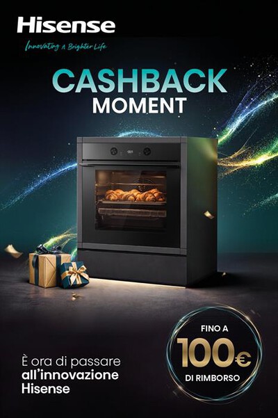 HISENSE - Forno incasso elettrico BI64226EPMB Classe A++-Nero matt