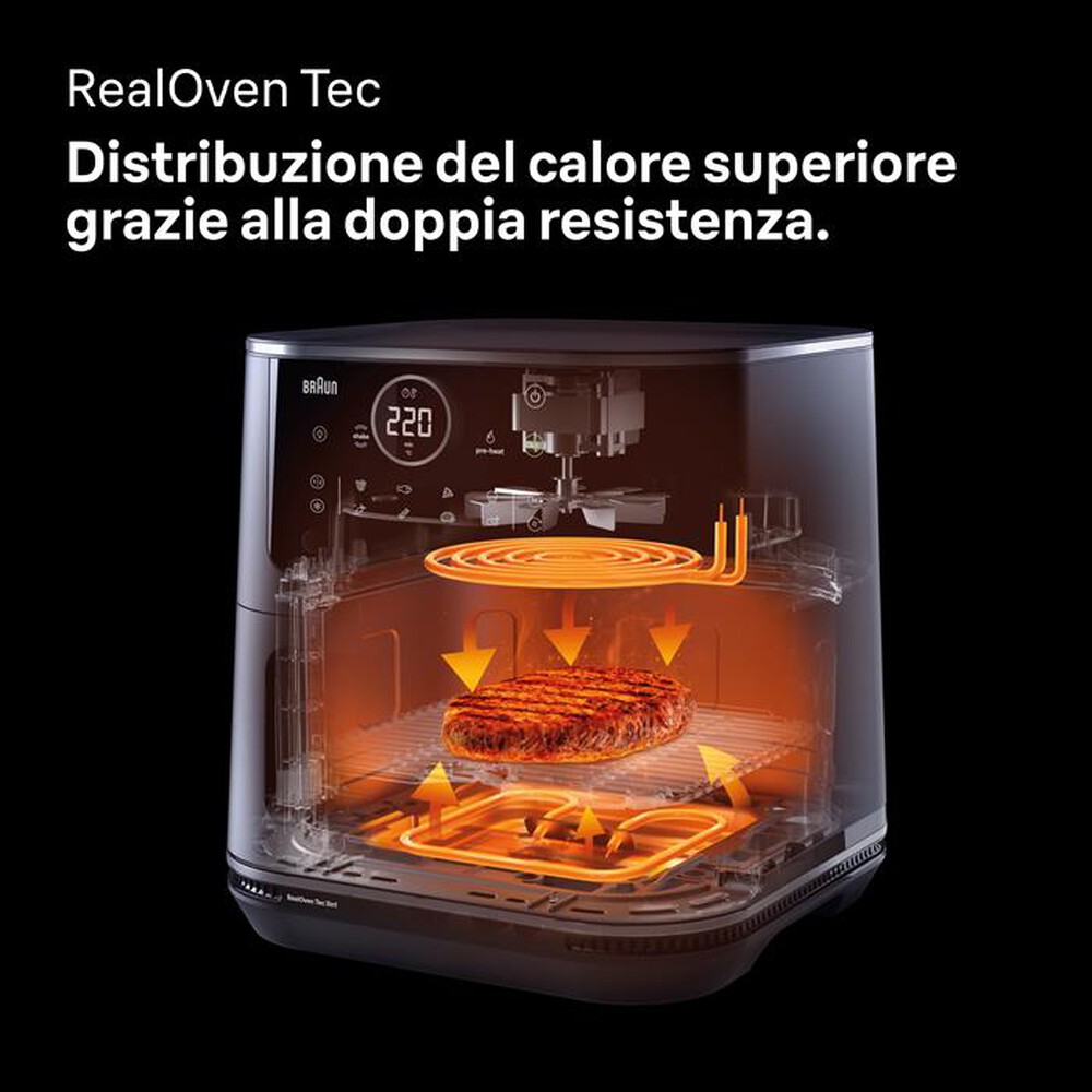 Immagine del prodotto BRAUN - Friggitrice ad aria HF7076BK-BLACK