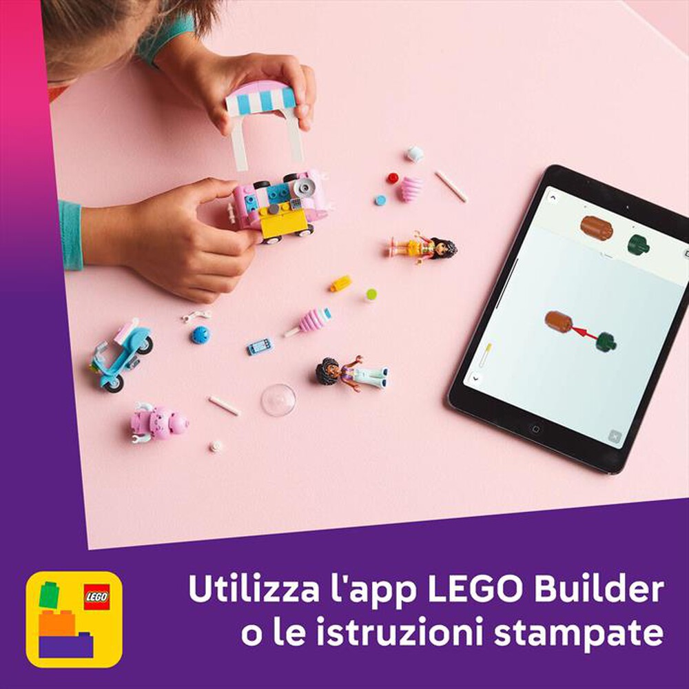 Immagine del prodotto LEGO - FRIENDS Bancarella zucchero filato e scooter 42643