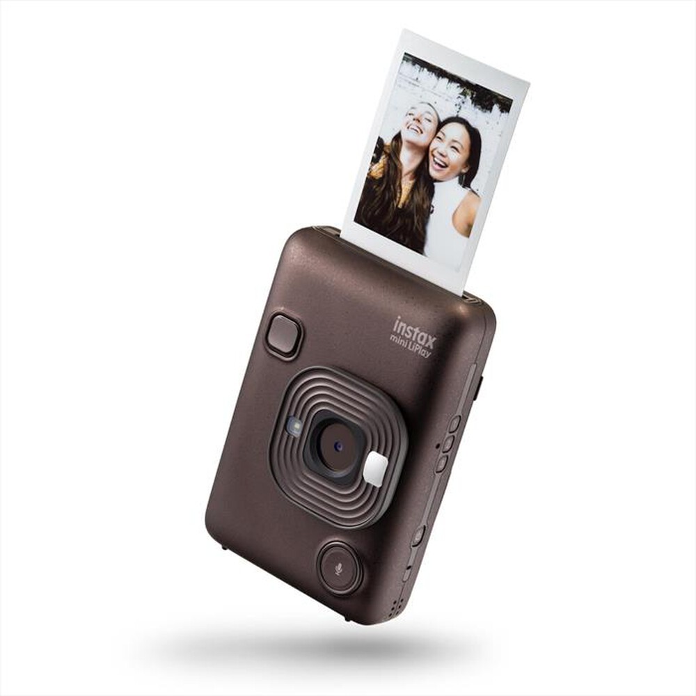 "FUJI - Fotocamera compatta INSTAX MINI LIPLAY-BRONZO"