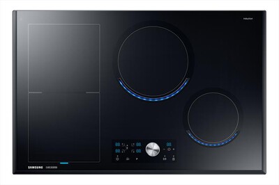 SAMSUNG - Piano cottura induzione NZ84T9770EK/ET 80 cm-Vetro Ceramica Nero