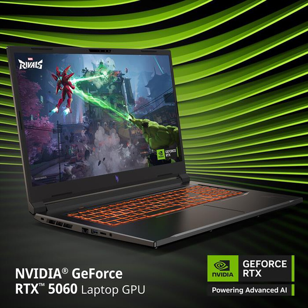 Immagine del prodotto ACER - Notebook gaming NITRO V 17 AI ANV17-41-R6FD 17.3"-Nero