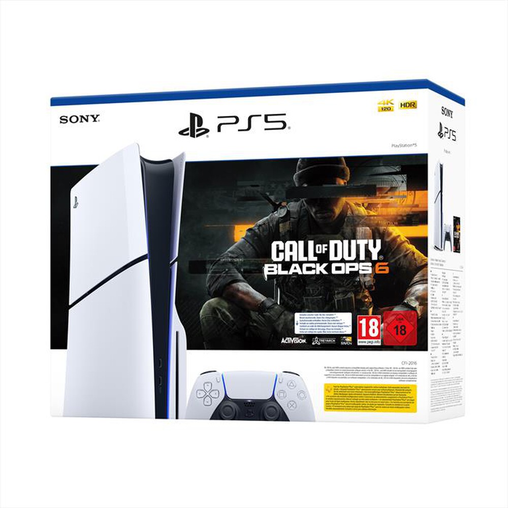 Immagine del prodotto SONY COMPUTER - CONSOLE PLAYSTATION®5 - BUNDLE CALL OF DUTY®: BLAC-Nd