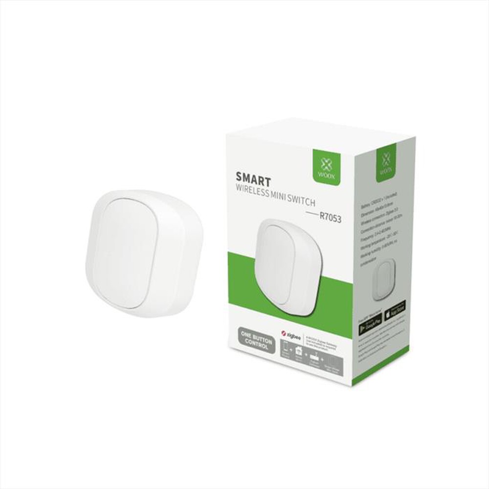 Immagine del prodotto WOOX - SMART WIRELESS MINI SWITCH-BIANCO