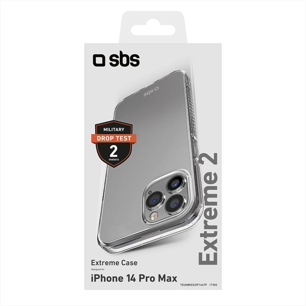 "SBS - Cover TEUNBKEX2IP1467P per iPhone 14 Pro Max-Trasparente"