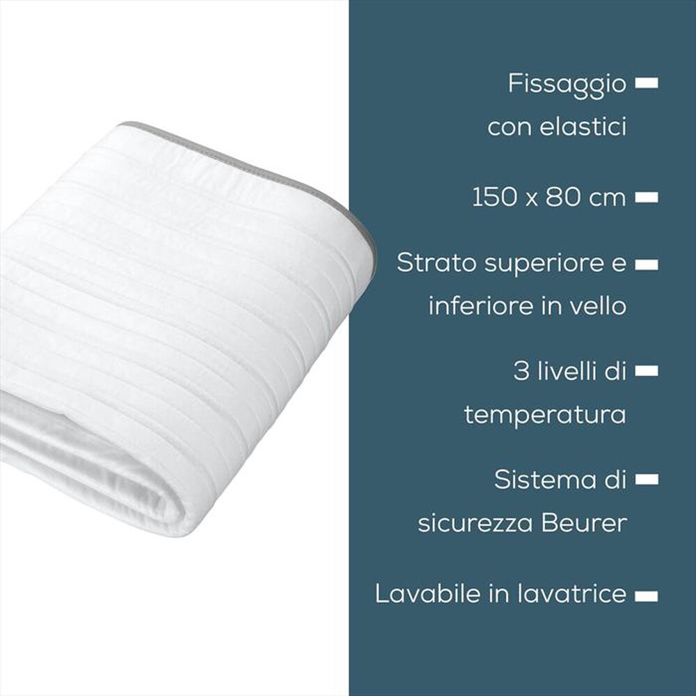 Immagine del prodotto BEURER - Scaldaletto singolo TS 17-Bianco