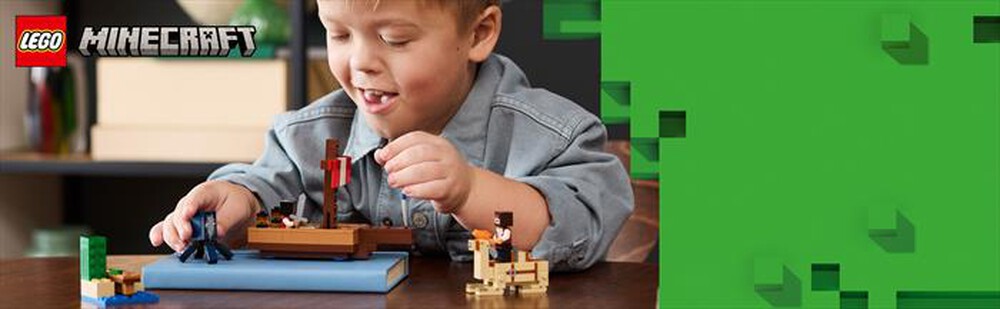 Immagine del prodotto LEGO - MINECRAFT Il viaggio del galeone dei pirati 21259