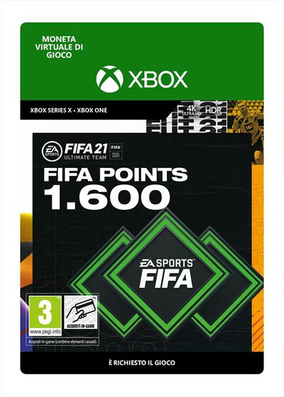 MICROSOFT - FIFA 21 Ultimate Team 1600 Points - 