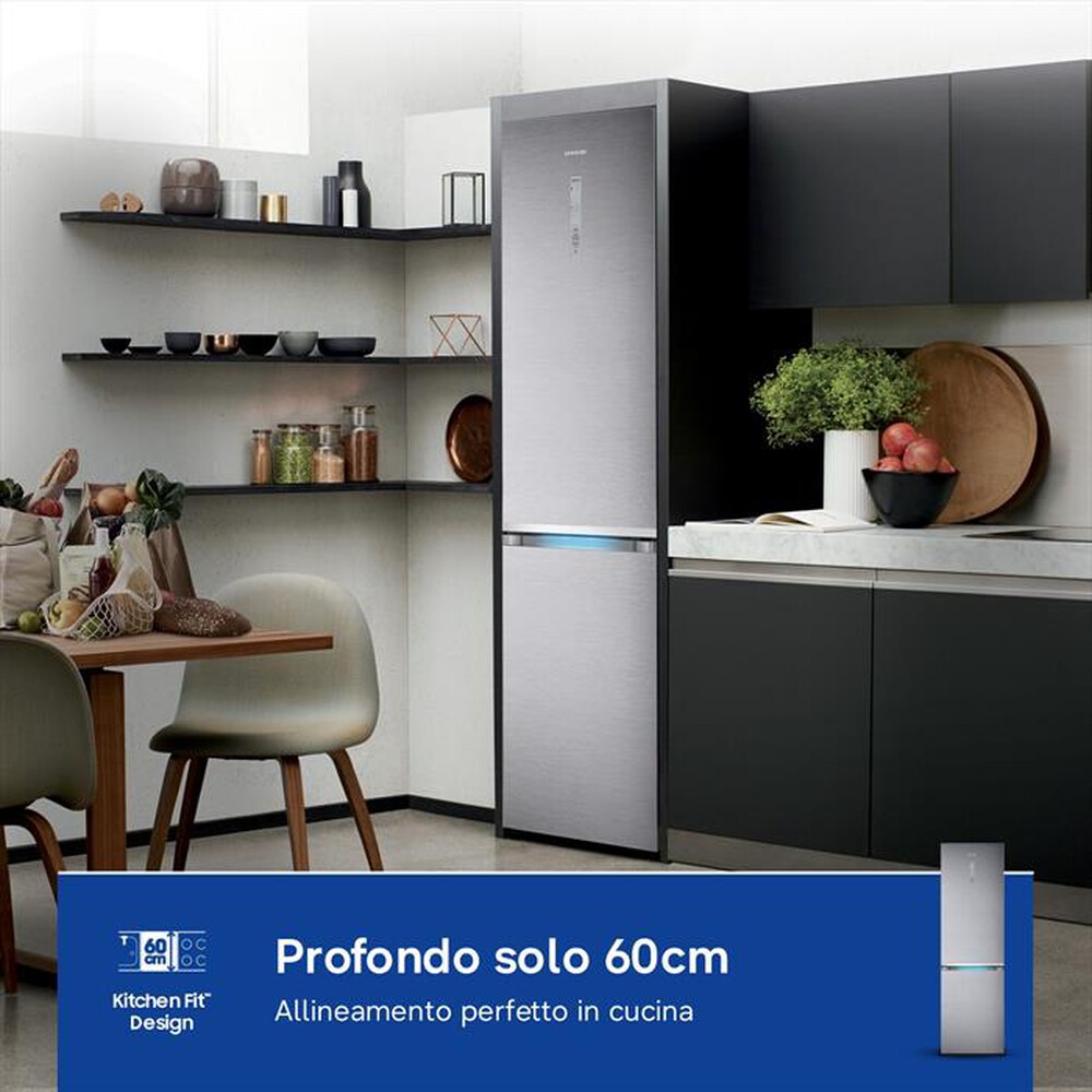 Immagine del prodotto SAMSUNG - Frigorifero combinato RB36R8839SR/EF Classe D 356l-INOX SPAZZOLATO