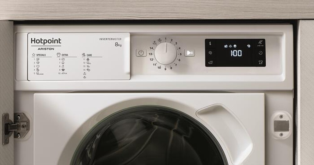 "HOTPOINT ARISTON - Lavatrice incasso BI WMHG 81284 EU 8 Kg Classe C"
