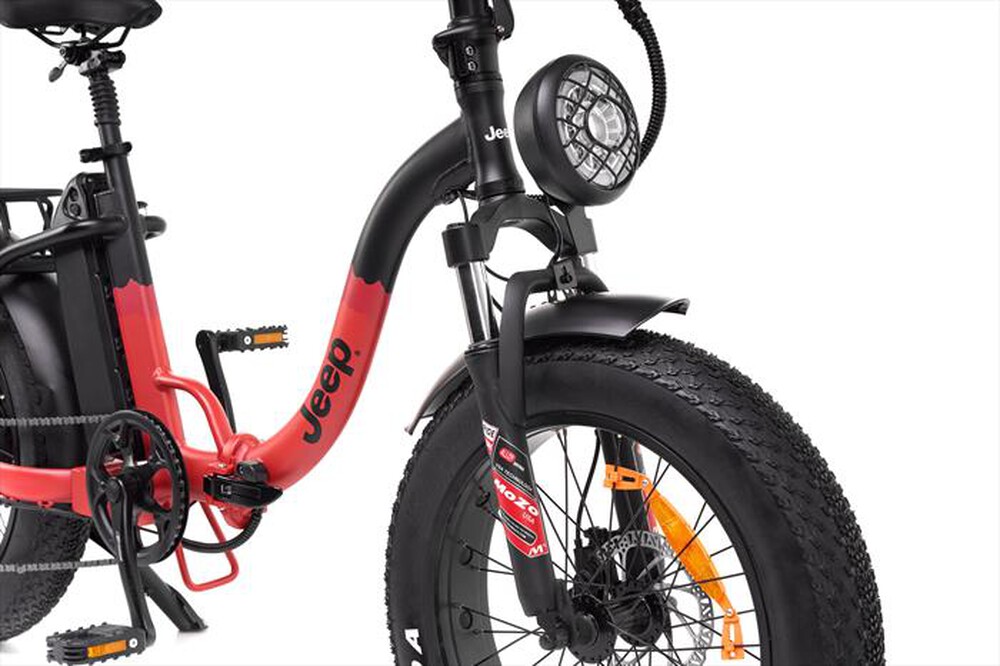 "JEEP - Fat bike PHOENIX-ROSSO/NERO"