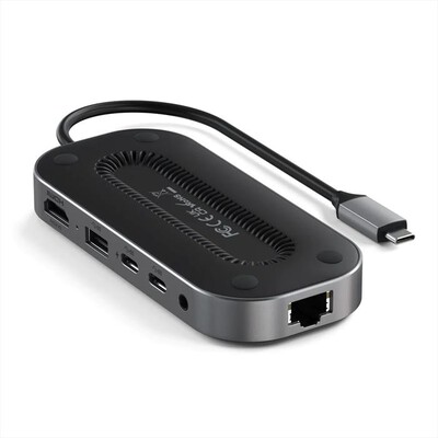 SATECHI - USB4 MULTIPORT ADAPTER WITH 2.5G ETHERNET-grigio
