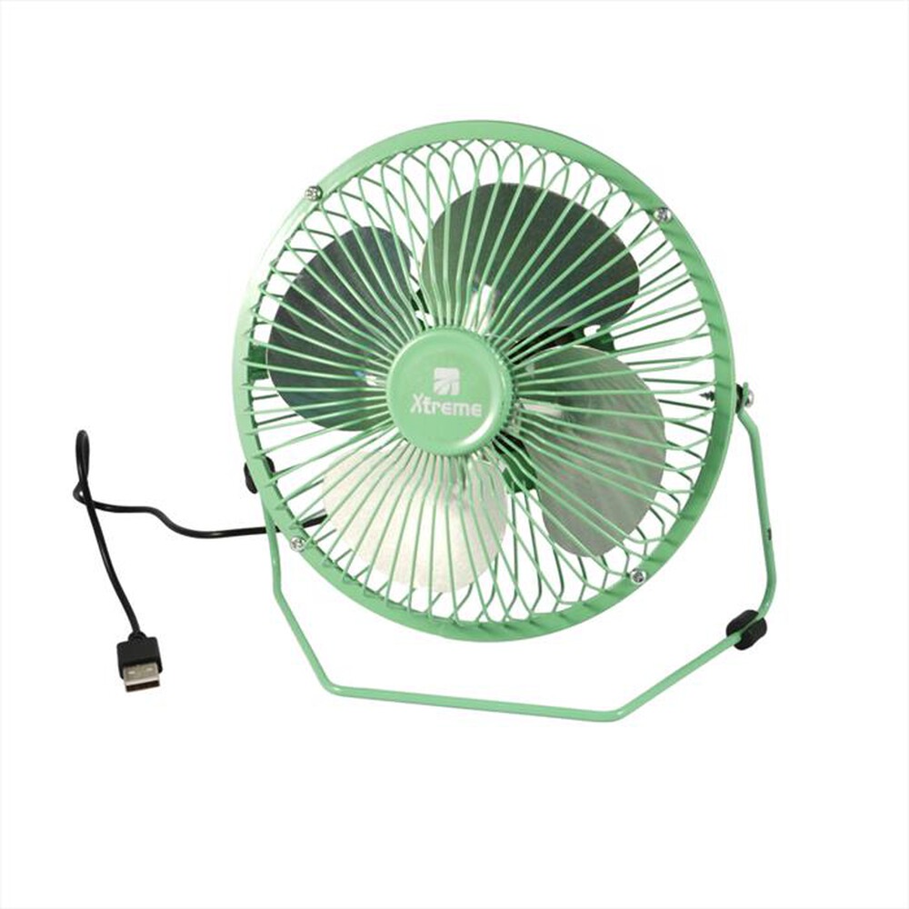 "XTREME - Mini Ventilatore USB Vintage-Nero"