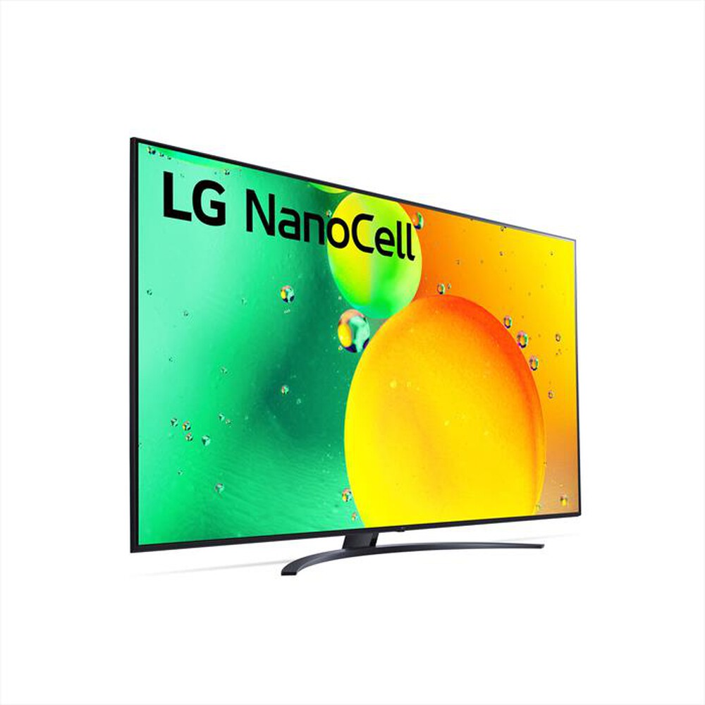 "LG - Smart TV NanoCell UHD 4K 75\" 75NANO766QA-Ashed Blue"