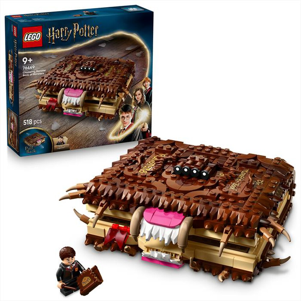 "LEGO - IL LIBRO MOSTRO DEI MOSTRI AZZANNANTE-,"