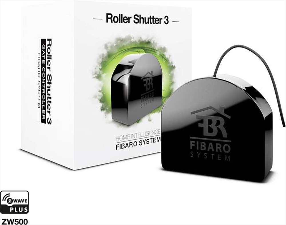 "FIBARO - ROLLER SHUTTER 3-Black"
