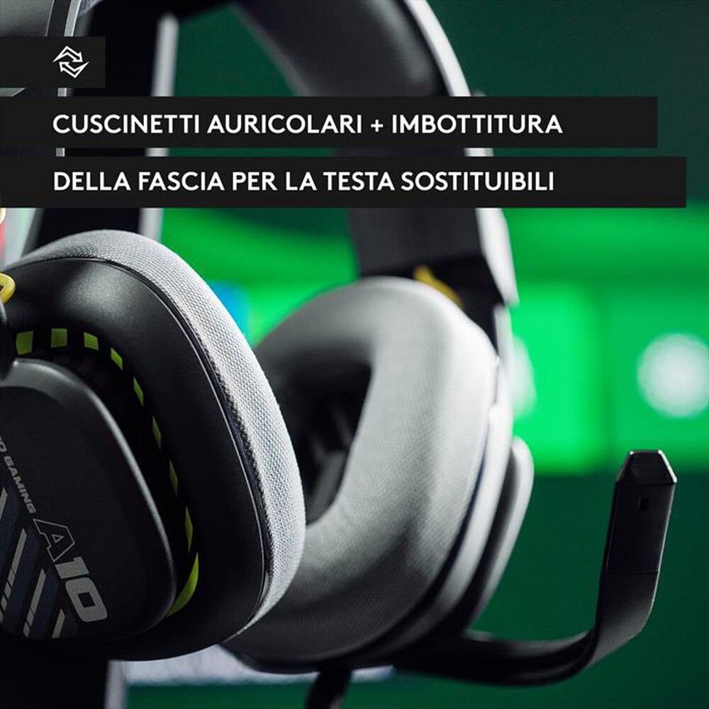 "LOGITECH - ASTRO A10 Xbox-Nero"