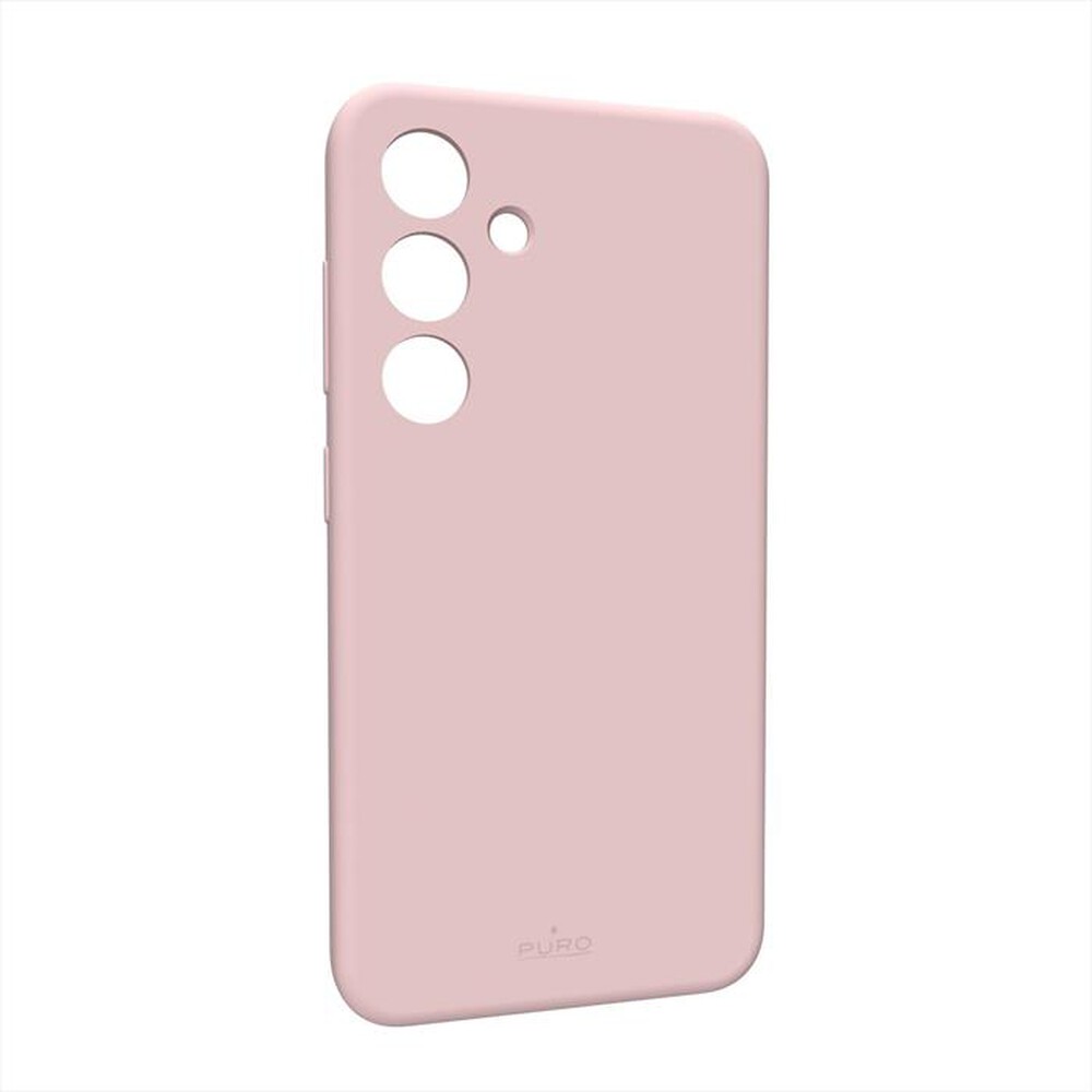"PURO - Cover ICON PUSGS24ICONROSE per Galaxy S24-Rosa"