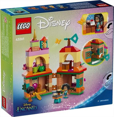 LEGO - DISNEY Mini-casa Encanto - 43261-Multicolore