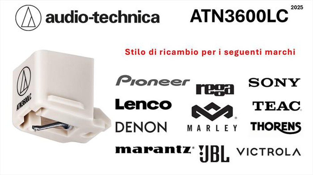 Immagine del prodotto AUDIO TECHNICA - ATN3600LC-Bianco