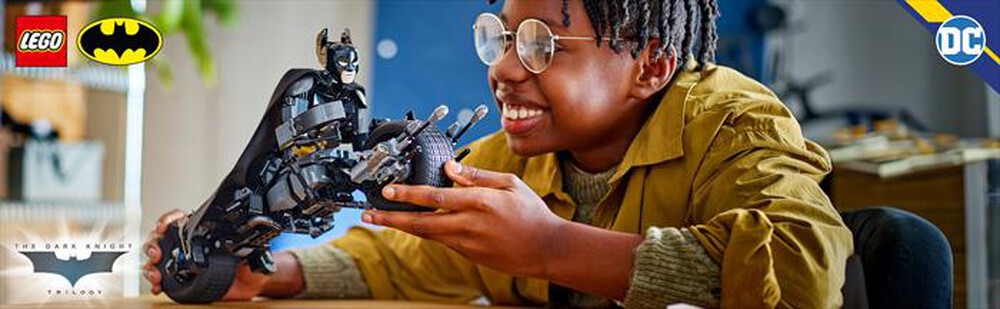 Immagine del prodotto LEGO - SUPER HEROES Personaggio Batman con Bat-Pod 76273