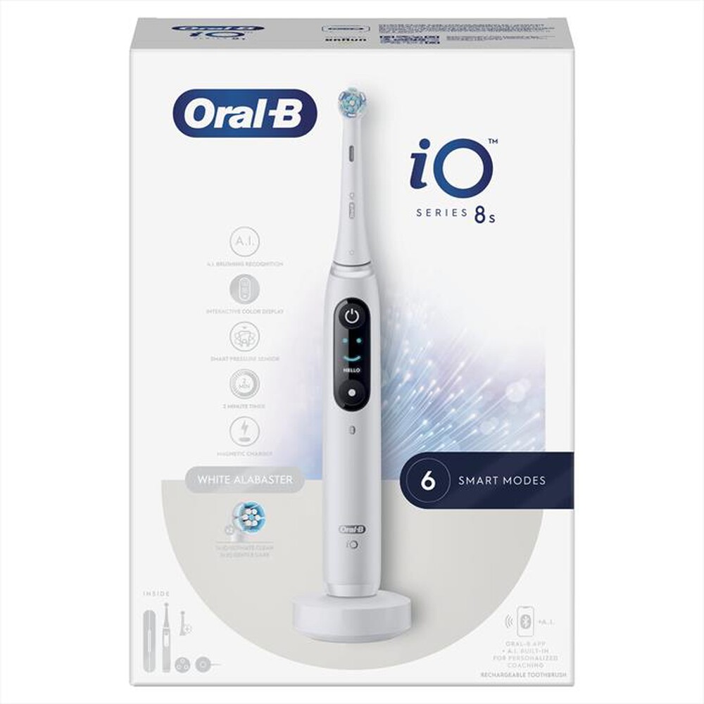 "ORAL-B - Spazzolino elettrico IO 8S-Nero"