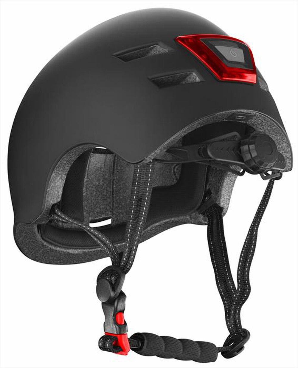 Immagine del prodotto NEWRBAN - Casco per adulti con led Taglia M NEWMLEDHELMETMK-Nero