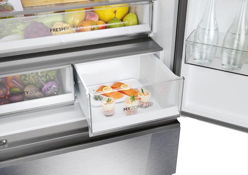 "HAIER - Frigorifero 4 porte HFR7819ENGC-Stainless steel"