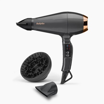 BABYLISS - Asciugacapelli 6719DE-GRIGIO/BRONZO