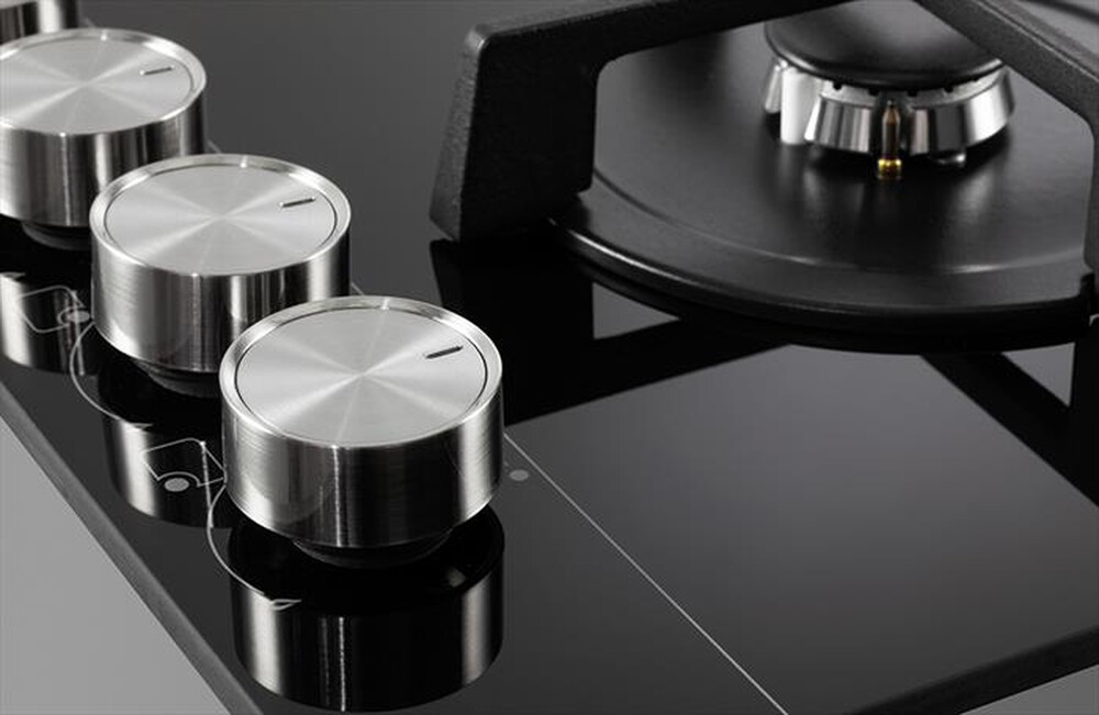 "DE LONGHI - Piano cottura a gas NSL 575 NC 75cm-nero"