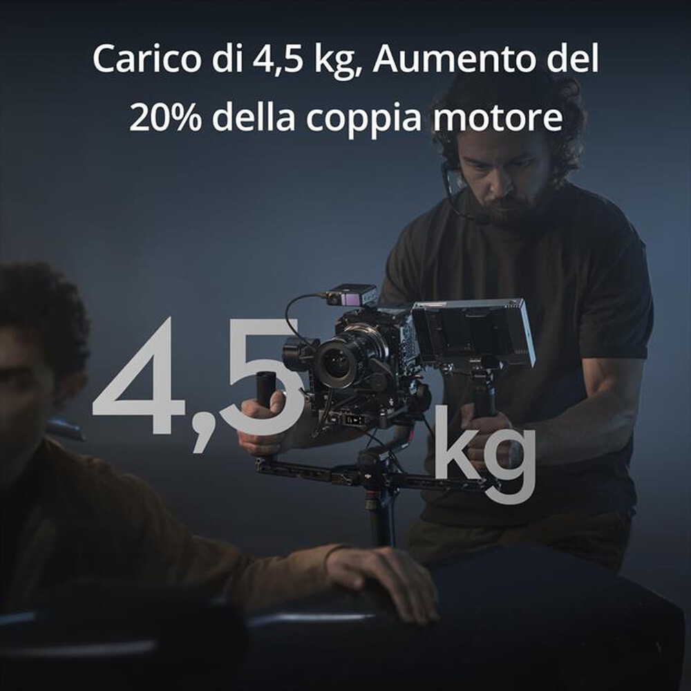 Immagine del prodotto DJI - Stabilizzatore per fotocamere RS 4 PRO COMBO-Nero