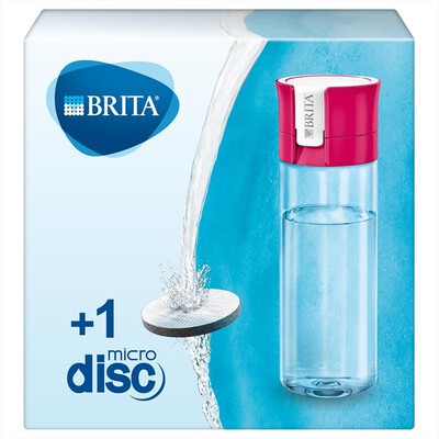 BRITA - BORRACCIA FILTRANTE-trasparente/rosa