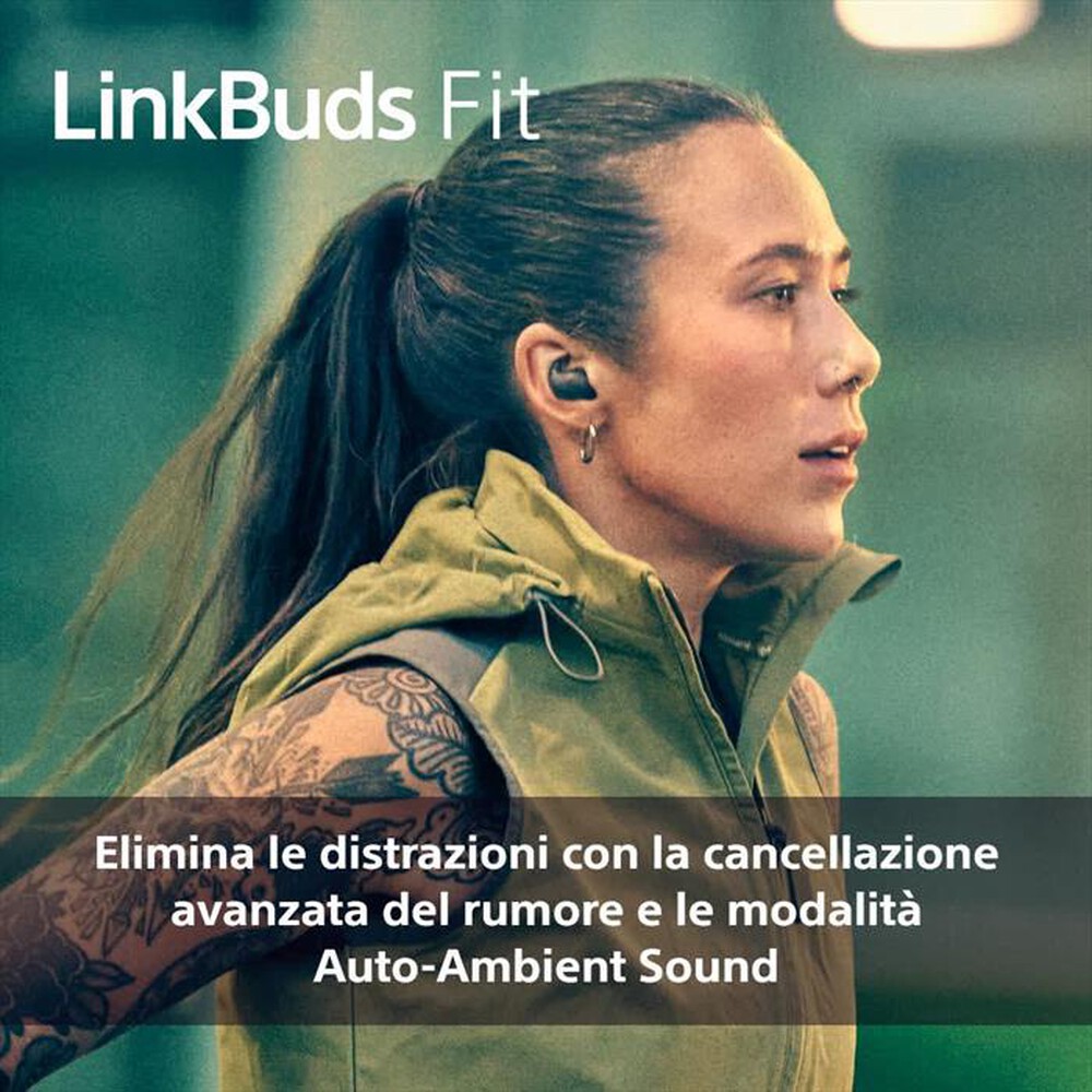 "SONY - Auricolari bluetooth WFLS910NB.CE7-nero"