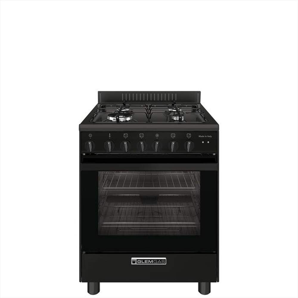 Immagine del prodotto GLEM GAS - Cucina SA66TMBK Classe A-Nero Carbone