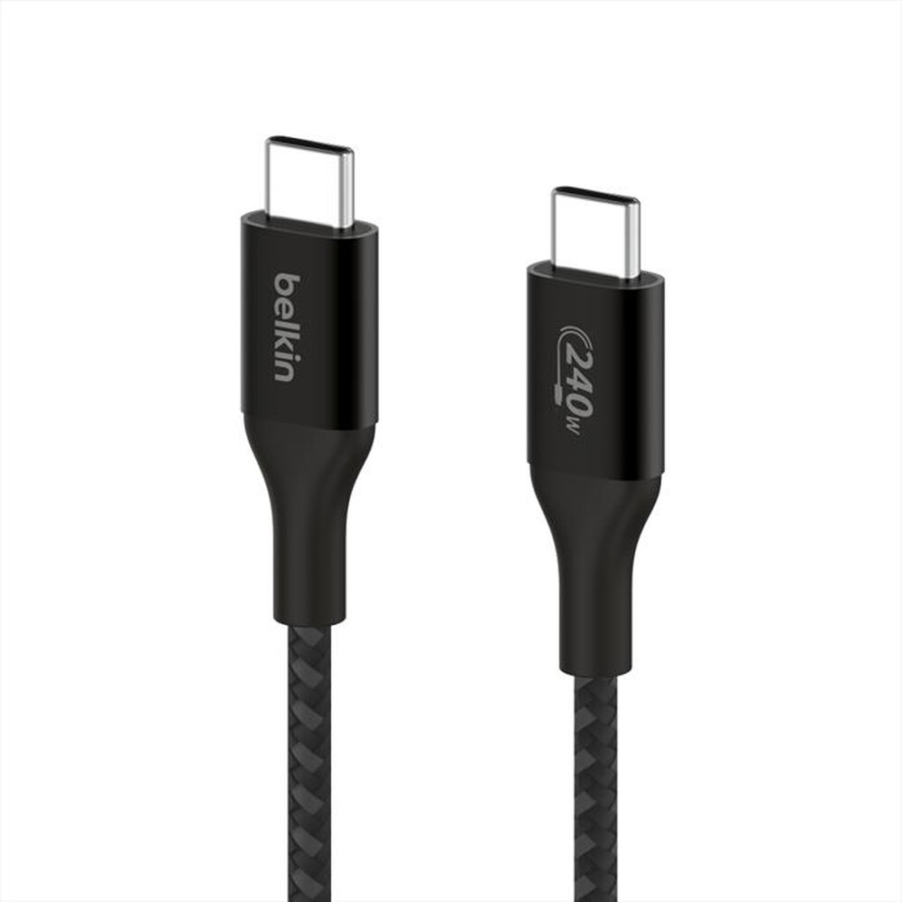 "BELKIN - Cavo di ricarica 240W USB-C TO USB-C CABLE 1M-nero"