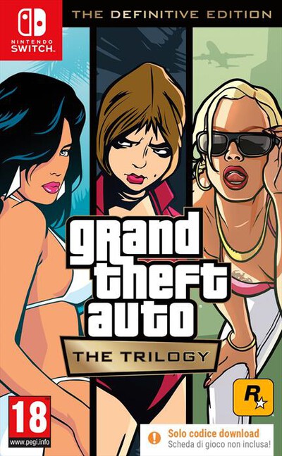 ROCKSTAR GAMES - GTA THE TRILOGY -  THE DEFINITIVE EDITION  (CODICE,  ROCKSTAR GAMES - GTA THE TRILOGY -  THE DEFINITIVE EDITION  (CODICE