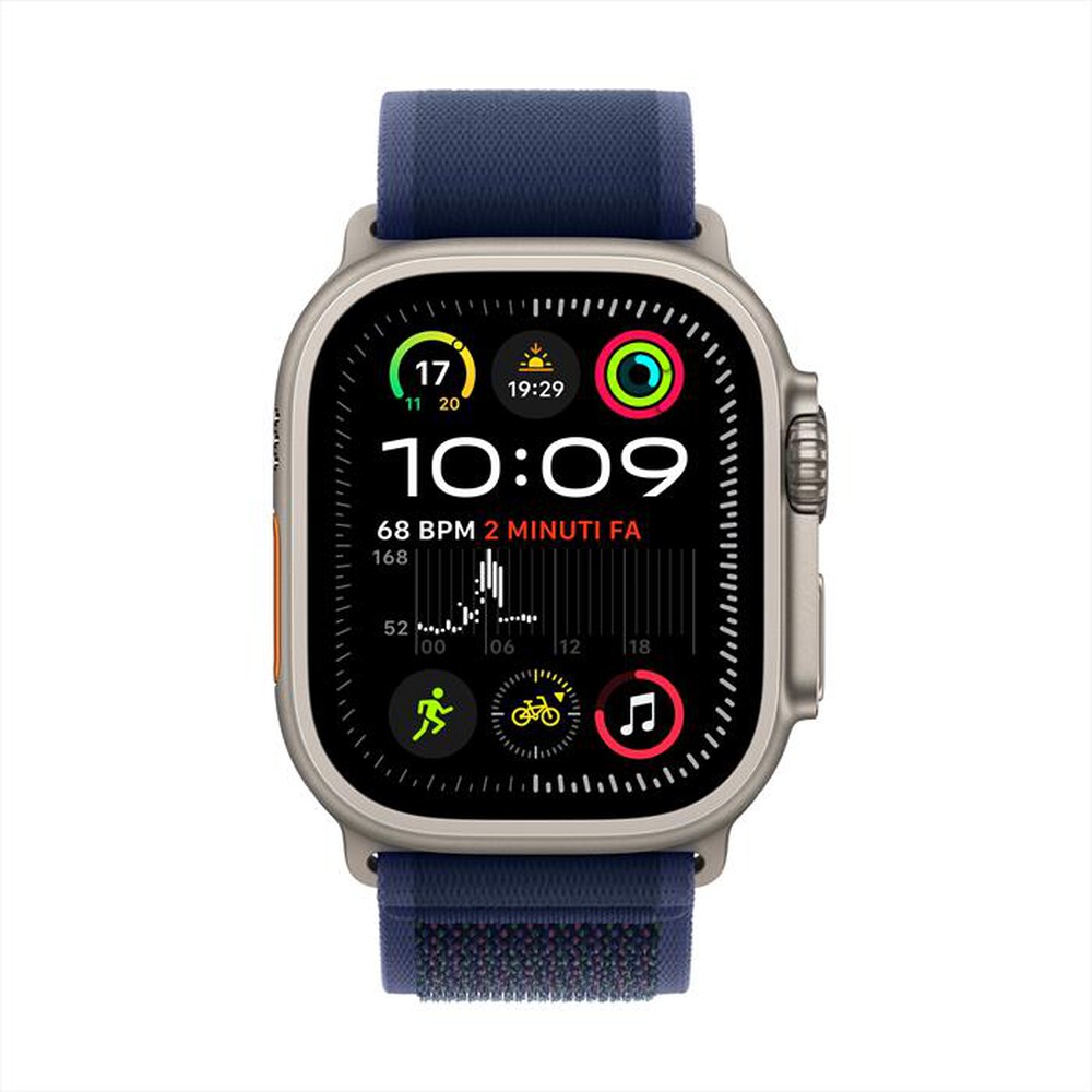 "APPLE - Watch Ultra 2 GPS + Cellular 49mm Titanio-Naturale Alpine Loop Blu - S/M"