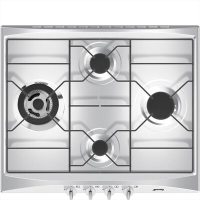 SMEG - Piano cottura a gas SR264X2 4 fuochi 60cm-Inox